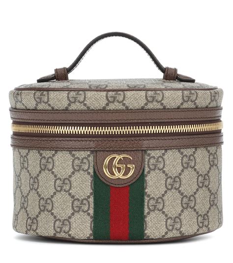 gucci supreme cosmetic case|Gucci ophidia cosmetic case.